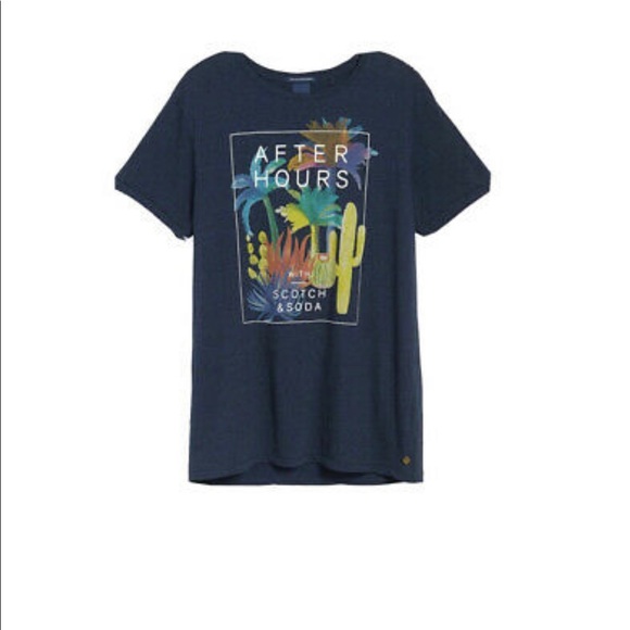 Scotch & Soda After Hours Graphic T-shirt - Picture 3 of 5